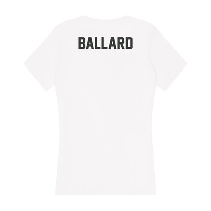 Arkansas - NCAA Women's Track & Field : Simone Ballard - Women's V-Neck T-Shirt-1