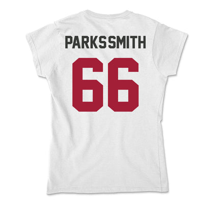 Arkansas - NCAA Football : Payton Parks-Smith - Soft Style Women’s T-Shirt-1