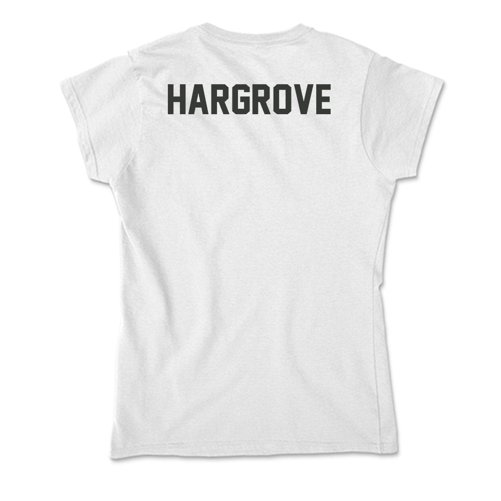 Arkansas - NCAA Men's Golf : Rex Hargrove - Soft Style Women’s T-Shirt-1