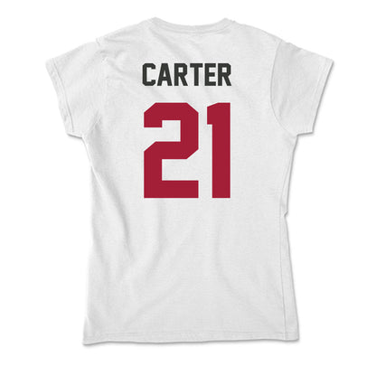 Arkansas - NCAA Softball : Ava Carter - Soft Style Women’s T-Shirt-1