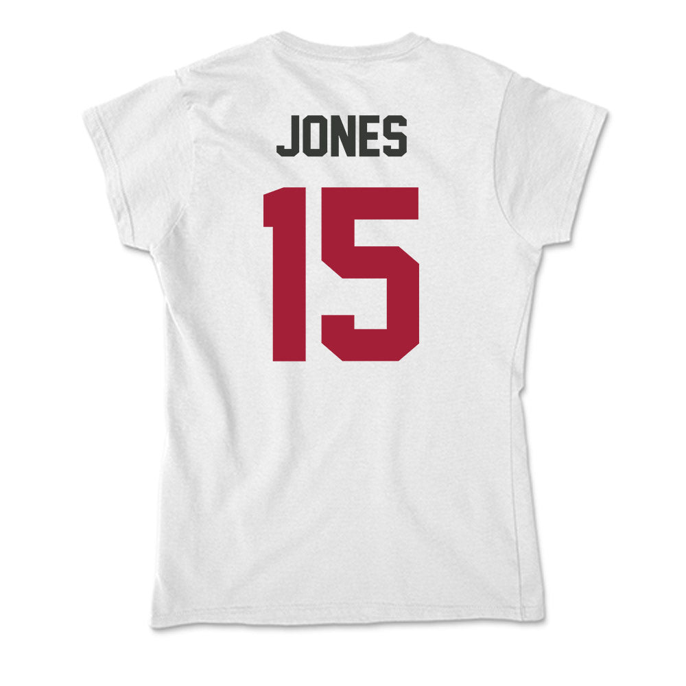 Arkansas - NCAA Women's Soccer : Sabrina Jones - Soft Style Women’s T-Shirt-1