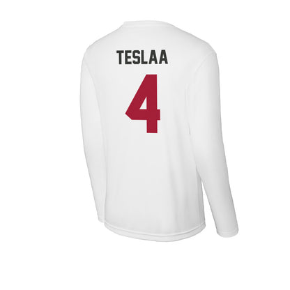 Arkansas - NCAA Football : Isaac TeSlaa - Activewear Long Sleeve T-Shirt