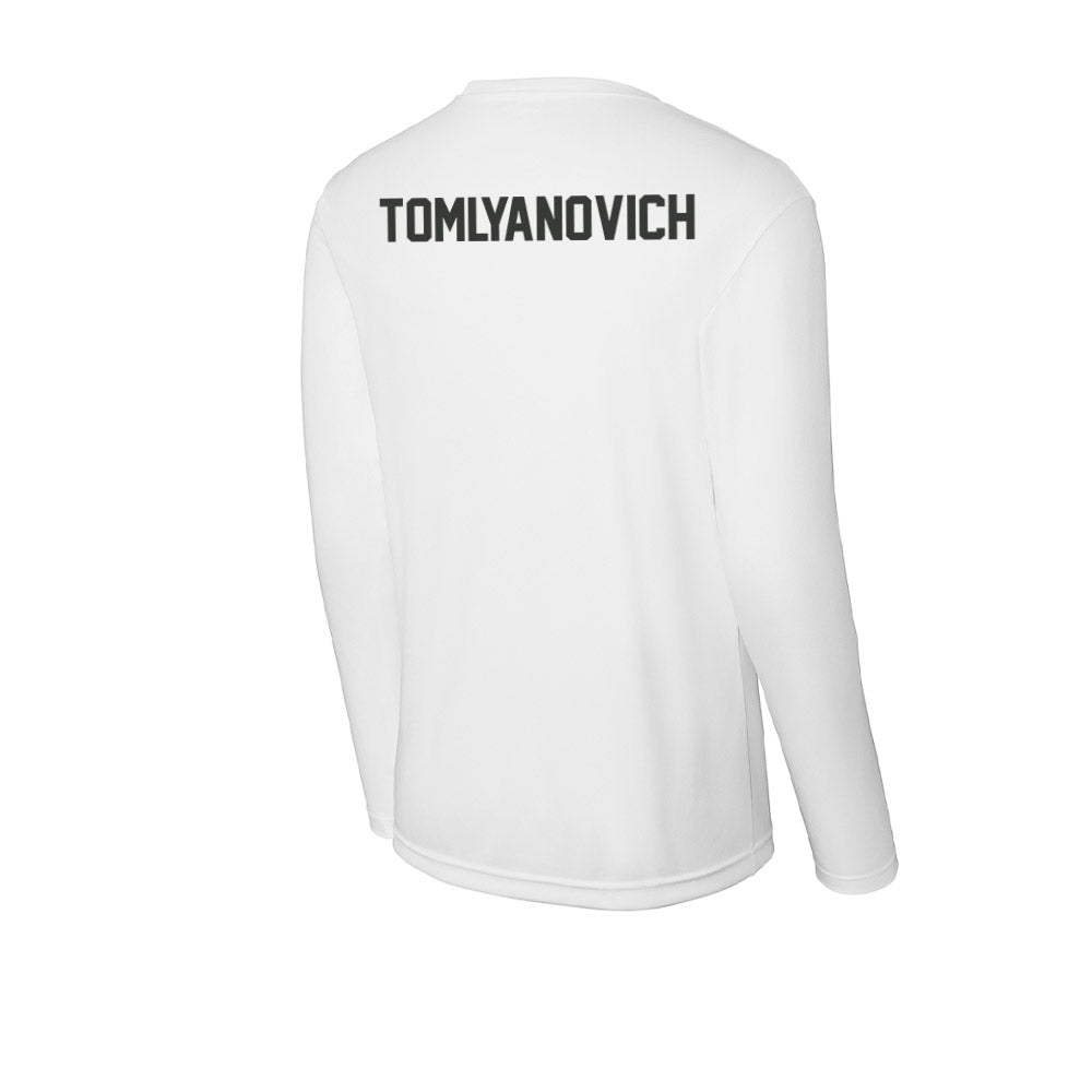 Arkansas - NCAA Men's Track & Field : TJ Tomlyanovich - Activewear Long Sleeve T-Shirt