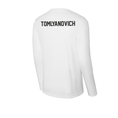 Arkansas - NCAA Men's Track & Field : TJ Tomlyanovich - Activewear Long Sleeve T-Shirt