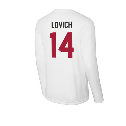 Arkansas - NCAA Baseball : Ross Lovich - Activewear Long Sleeve T-Shirt