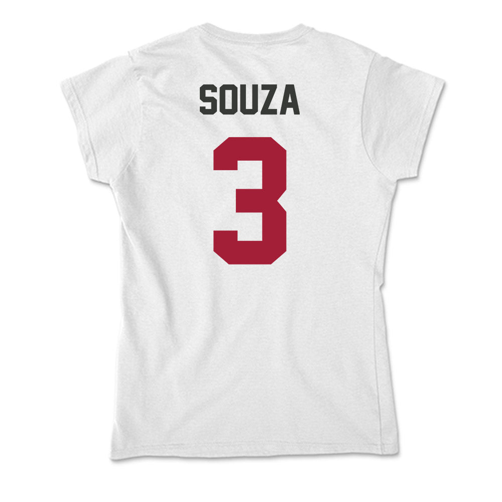 Arkansas - NCAA Baseball : Nolan Souza - Soft Style Women’s T-Shirt-1