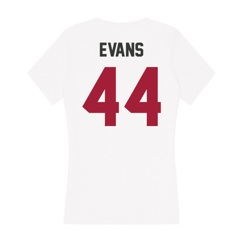 Arkansas - NCAA Women's Volleyball : Zoi Evans - Women's V-Neck T-Shirt-1