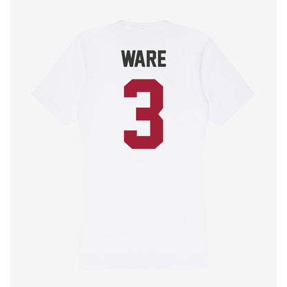 Arkansas - NCAA Women's Basketball : Harmonie Ware - Women's V-Neck T-Shirt-1