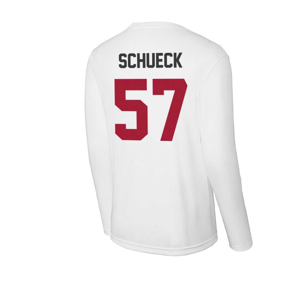 Arkansas - NCAA Football : Thomas Schueck - Activewear Long Sleeve T-Shirt