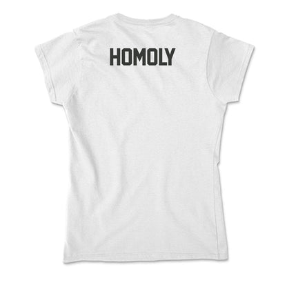 Arkansas - NCAA Women's Track & Field : Rachel Homoly - Soft Style Women’s T-Shirt-1