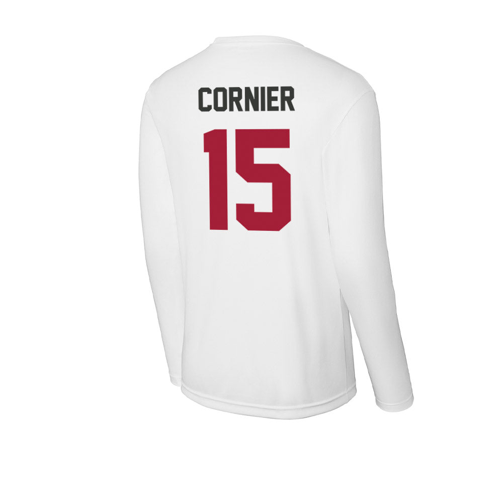 Arkansas - NCAA Women's Volleyball : Gaby Cornier - Activewear Long Sleeve T-Shirt-1