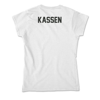 Arkansas - NCAA Men's Track & Field : Cale Kassen - Soft Style Women’s T-Shirt-1