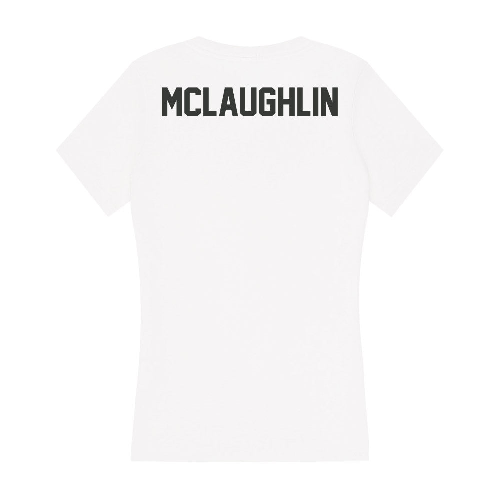 Arkansas - NCAA Men's Golf : Jackson McLaughlin - Women's V-Neck T-Shirt-1