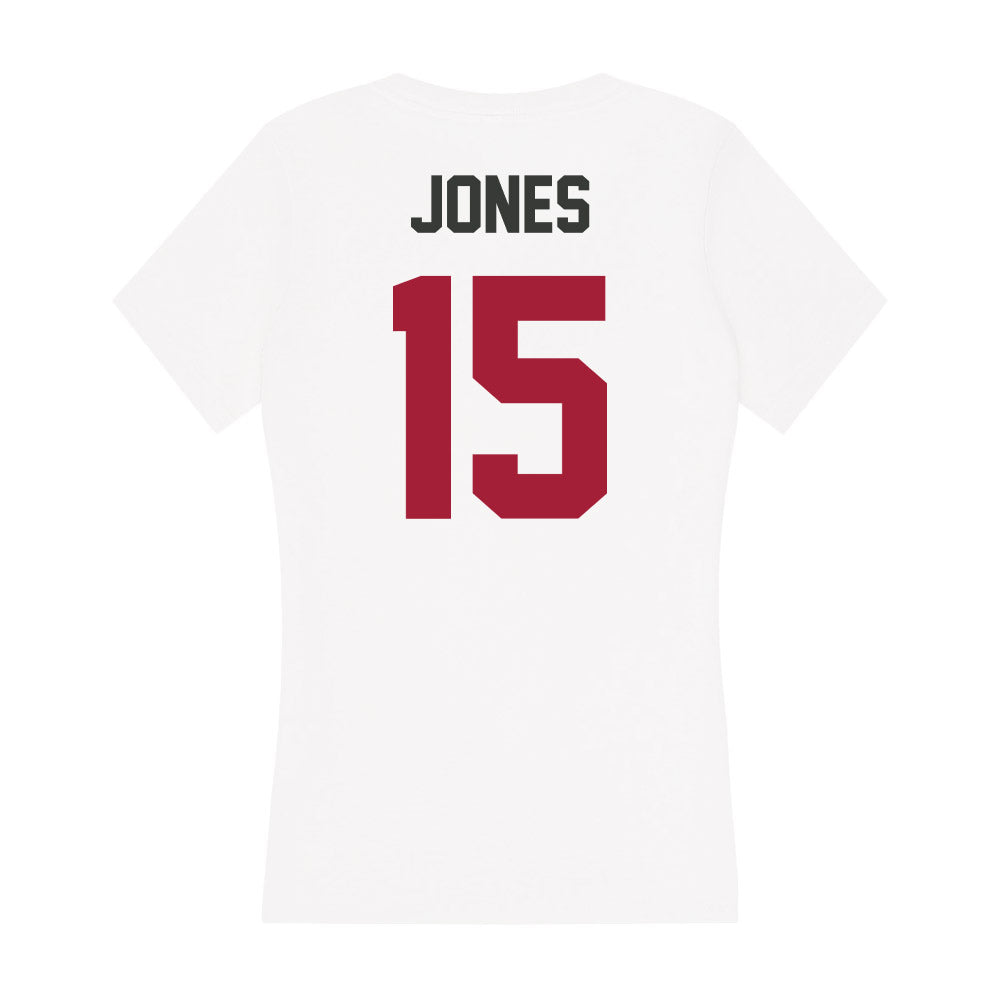 Arkansas - NCAA Women's Soccer : Sabrina Jones - Women's V-Neck T-Shirt-1