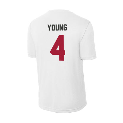 Arkansas - NCAA Football : Jordan Young - Activewear T-Shirt-1