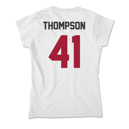 Arkansas - NCAA Football : Kyle Thompson - Soft Style Women’s T-Shirt-1