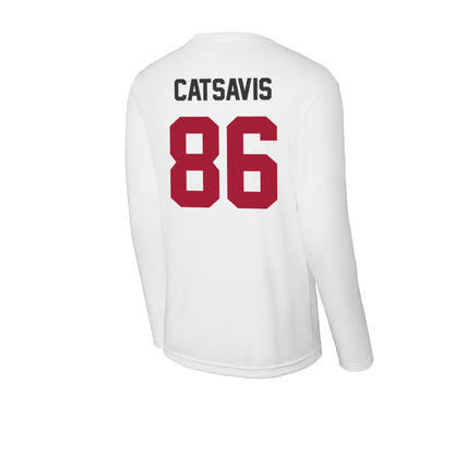 Arkansas - NCAA Football : Walker Catsavis - Activewear Long Sleeve T-Shirt