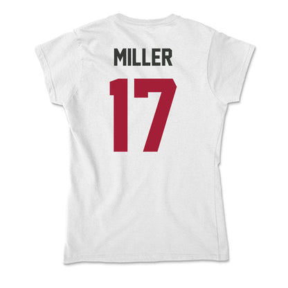 Arkansas - NCAA Softball : Kennedy Miller - Soft Style Women’s T-Shirt-1