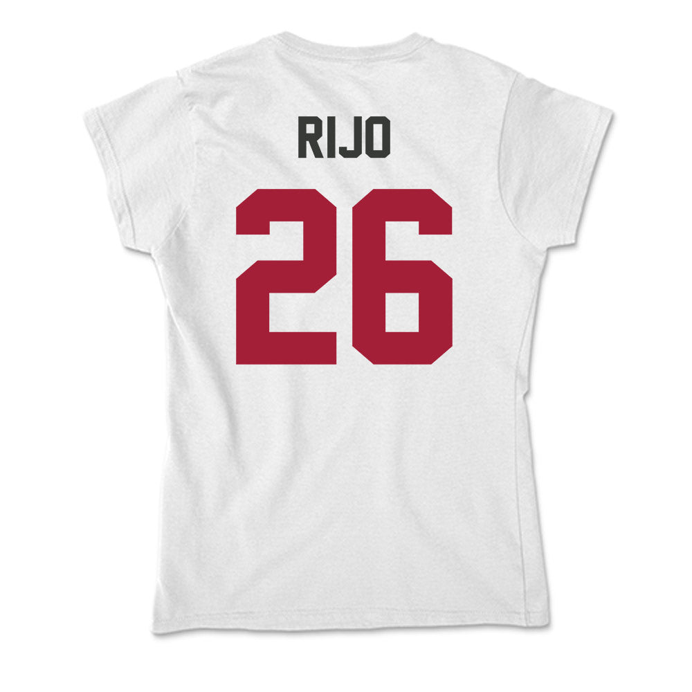 Arkansas - NCAA Softball : Atalyia Rijo - Soft Style Women’s T-Shirt-1