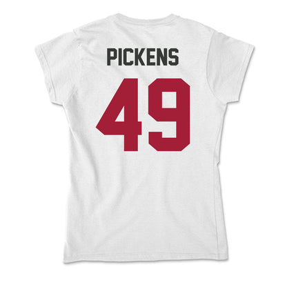 Arkansas - NCAA Football : John Paul Pickens - Soft Style Women’s T-Shirt-1