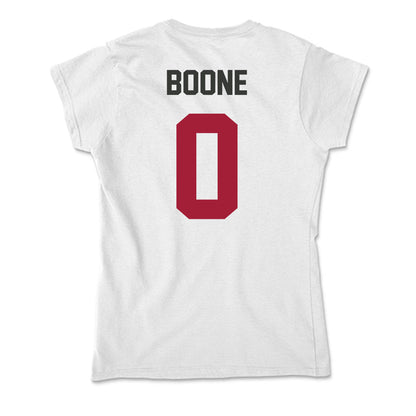 Arkansas - NCAA Football : Justus Boone - Soft Style Women’s T-Shirt-1