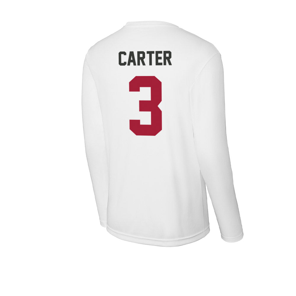 Arkansas - NCAA Softball : Nia Carter - Activewear Long Sleeve T-Shirt