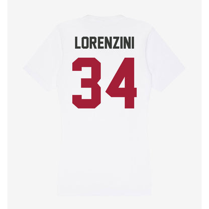 Arkansas - NCAA Baseball : Joey Lorenzini - Women's V-Neck T-Shirt-1