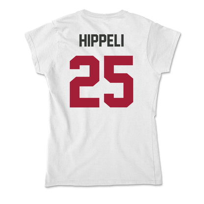 Arkansas - NCAA Women's Soccer : Morgan Hippeli - Soft Style Women’s T-Shirt-1