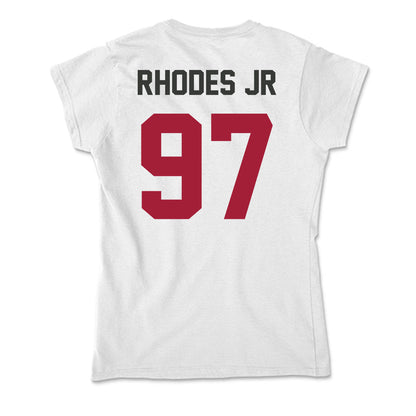 Arkansas - NCAA Football : Quincy Rhodes Jr - Soft Style Women’s T-Shirt-1