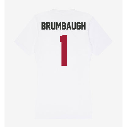 Arkansas - NCAA Baseball : Carson Brumbaugh - Women's V-Neck T-Shirt-1