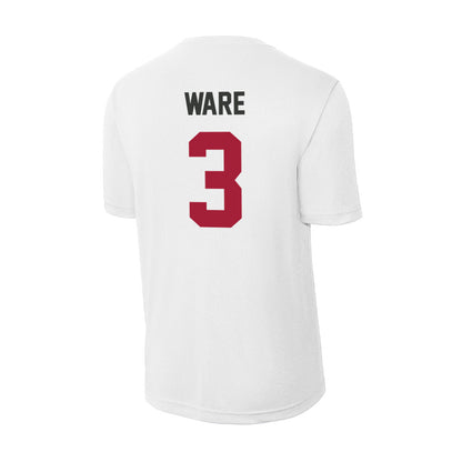 Arkansas - NCAA Women's Basketball : Harmonie Ware - Activewear T-Shirt-1