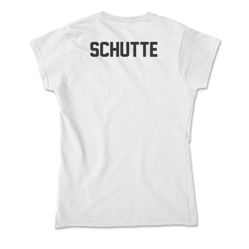 Arkansas - NCAA Women's Golf : Abbey Schutte - Soft Style Women’s T-Shirt-1