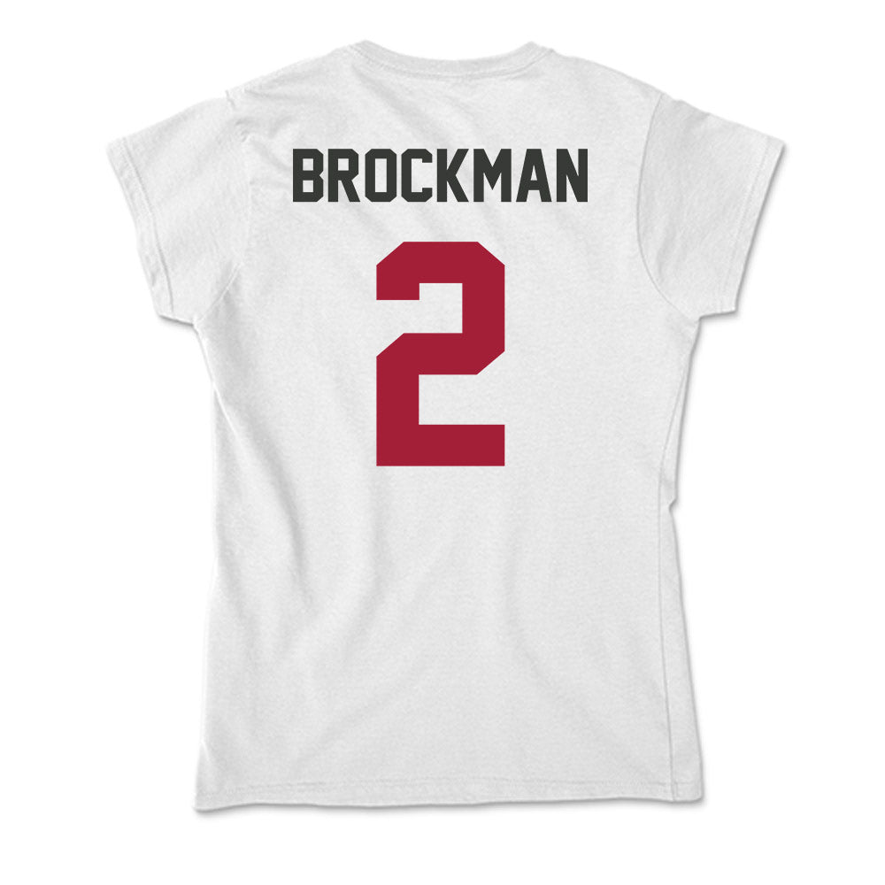 Arkansas - NCAA Softball : Kylie Brockman - Soft Style Women’s T-Shirt-1