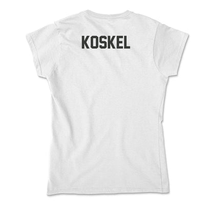 Arkansas - NCAA Women's Tennis : Anet Koskel - Soft Style Women’s T-Shirt-1