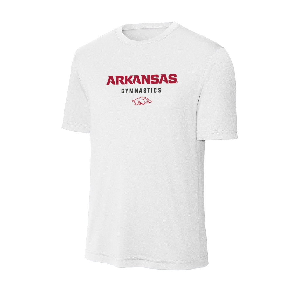 Arkansas - NCAA Women's Gymnastics : Kaitlyn Ewald - Activewear T-Shirt-0