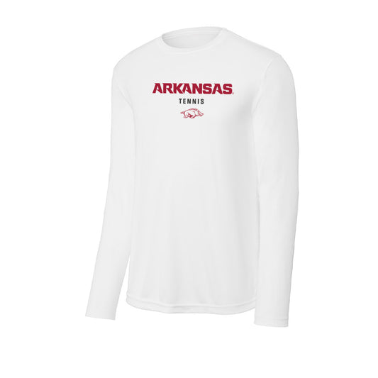 Arkansas - NCAA Women's Tennis : Carolina Gomez Alonso - Activewear Long Sleeve T-Shirt