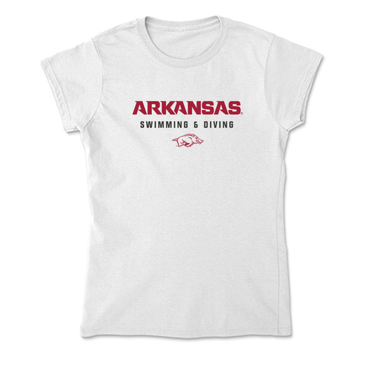 Arkansas - NCAA Women's Swimming & Diving : Isabella Perreira - Soft Style Women’s T-Shirt-0