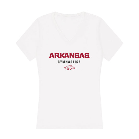 Arkansas - NCAA Women's Gymnastics : Grace Drexler - Women's V-Neck T-Shirt-0
