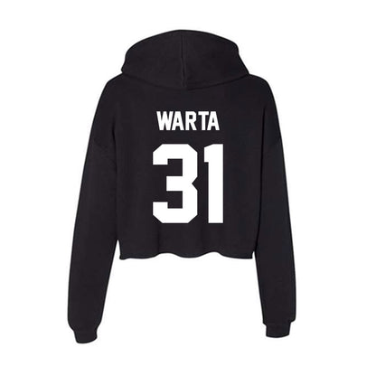 Gonzaga - NCAA Women's Soccer : Emelia Warta - Women's Crop Fleece Hoodie-1