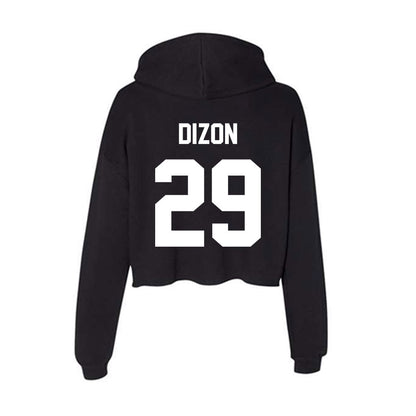 Gonzaga - NCAA Women's Soccer : Audrey Dizon - Women's Crop Fleece Hoodie-1