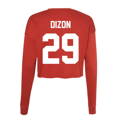 Gonzaga - NCAA Women's Soccer : Audrey Dizon - Women's Cropped Crew Fleece-1