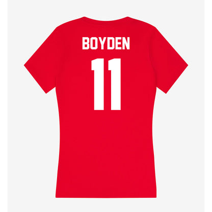 Gonzaga - NCAA Women's Soccer : Annie Boyden - Women's V-Neck T-Shirt-1