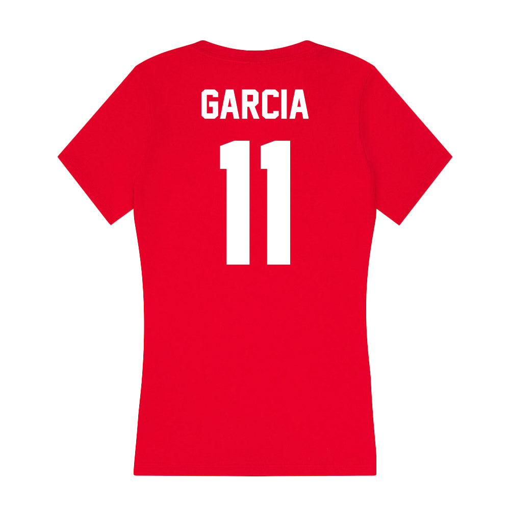 Gonzaga - NCAA Women's Soccer : Marissa Garcia - Women's V-Neck T-Shirt-1