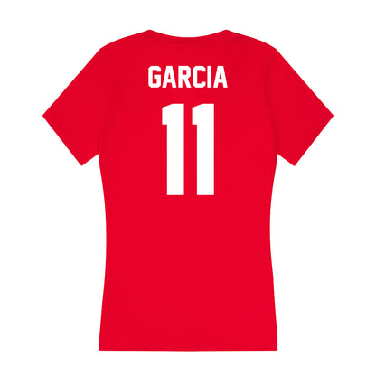 Gonzaga - NCAA Women's Soccer : Marissa Garcia - Women's V-Neck T-Shirt-1