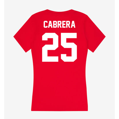 Gonzaga - NCAA Baseball : Brandon Cabrera - Women's V-Neck T-Shirt-1