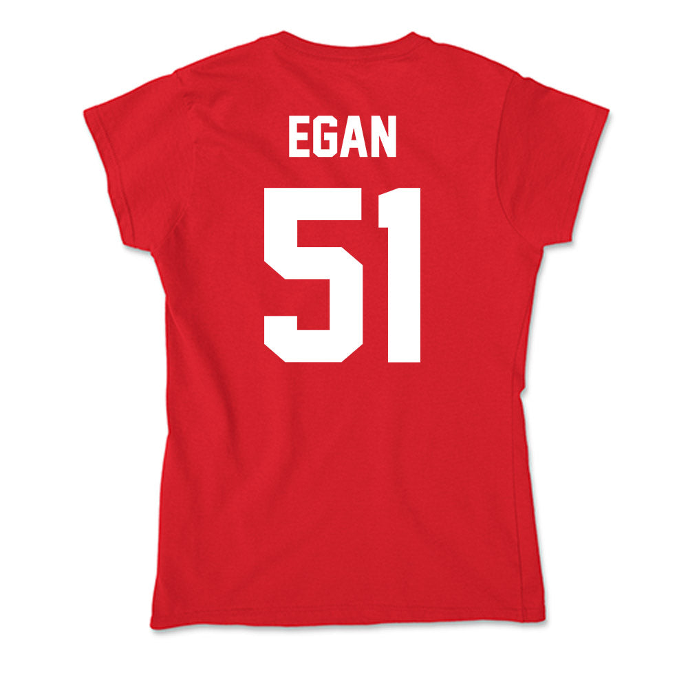 Gonzaga - NCAA Baseball : Austin Egan - Soft Style Women’s T-Shirt-1