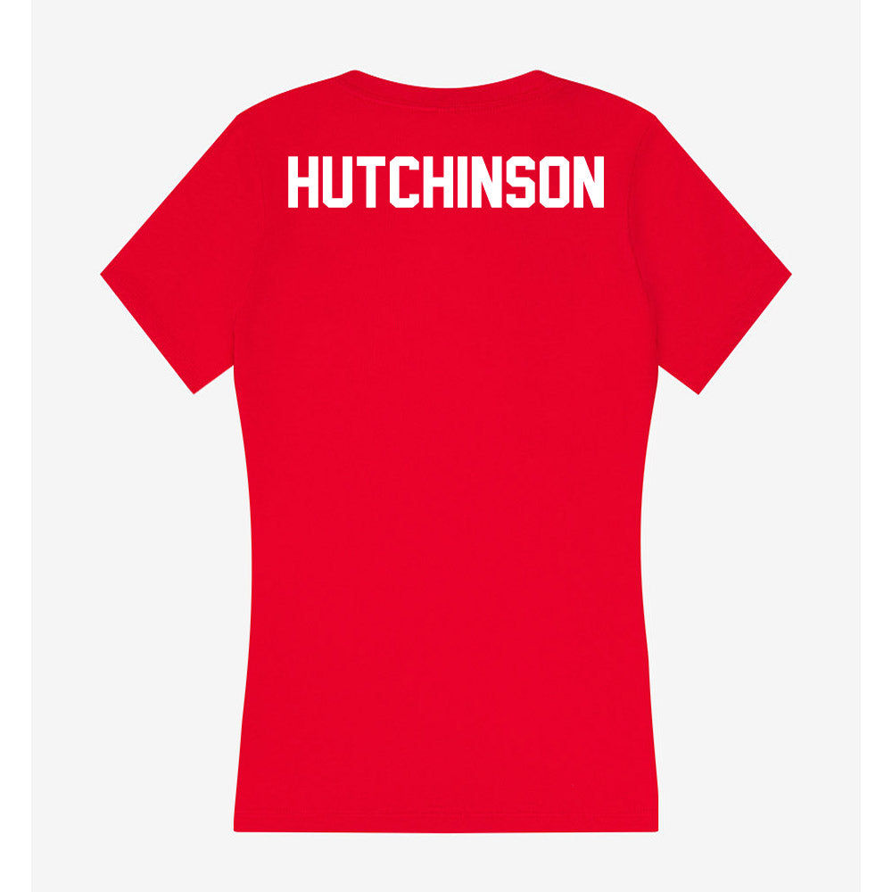 Gonzaga - NCAA Men's Tennis : James Hutchinson - Women's V-Neck T-Shirt-1