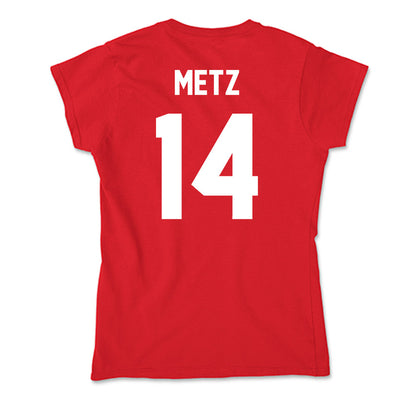 Gonzaga - NCAA Men's Basketball : Alonzo Metz - Soft Style Women’s T-Shirt-1