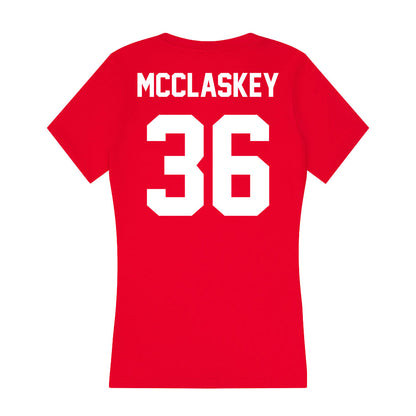 Gonzaga - NCAA Baseball : Mickey Mcclaskey - Women's V-Neck T-Shirt-1