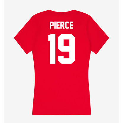 Gonzaga - NCAA Women's Soccer : Lola Pierce - Women's V-Neck T-Shirt-1